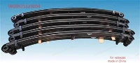 풀 테이퍼 리프 스프링 Oem: HOHAN 트럭용 WG9525523004.